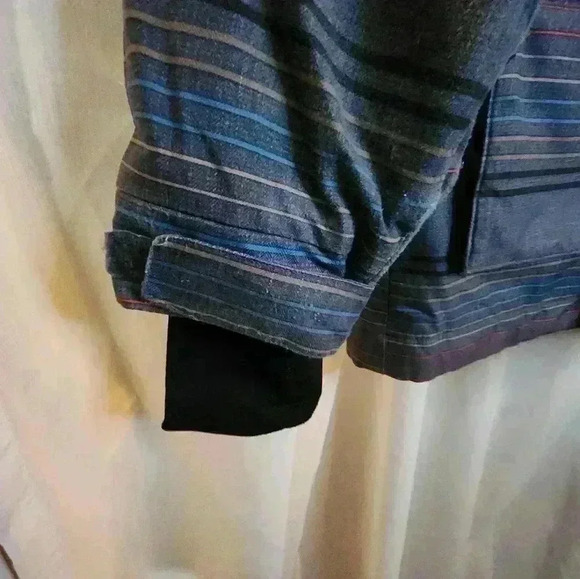 Orage Kids Snow Jacket Size Medium 10 Multi colored stripes. - Picture 4 of 9